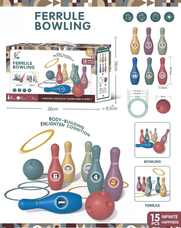 Kids Bowling Set – Indoor & Outdoor Bowling Game Toy | Fun Family Activity for Kids
