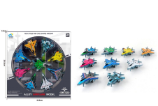 Die-Cast Fighter Jet Toy Set – 9-Piece Military Aircraft Collection for Kids