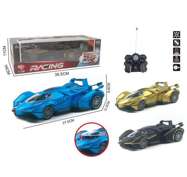 Remote Control Racing Car Toy – High-Speed Sports Car with Controller for Kids