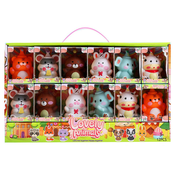 Cute Animal Figure Toy Set for Kids – -Piece Collectible Cartoon Animals | Educational Play Figures 19 cm (1 pc)